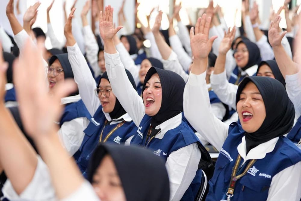 Konferensi pers Kementerian Koperasi terkait penempatan calon manajer Koperasi Desa Merah Putih di Jakarta