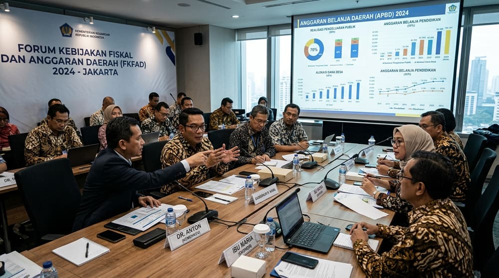 Pertemuan koordinasi kebijakan fiskal daerah dan penganggaran APBD di Jakarta